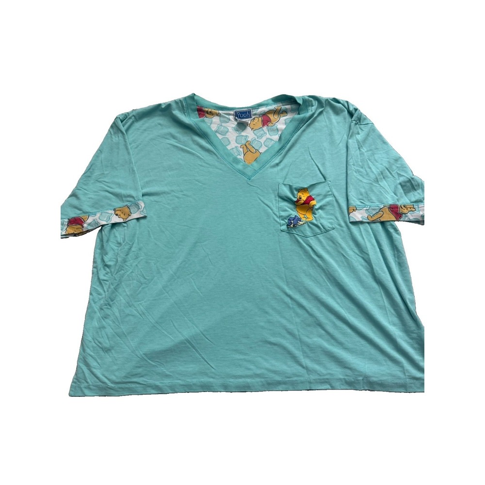 Vintage Y2K Womens Top-XXL-Winnie The Pooh Short Sleeve Shirt